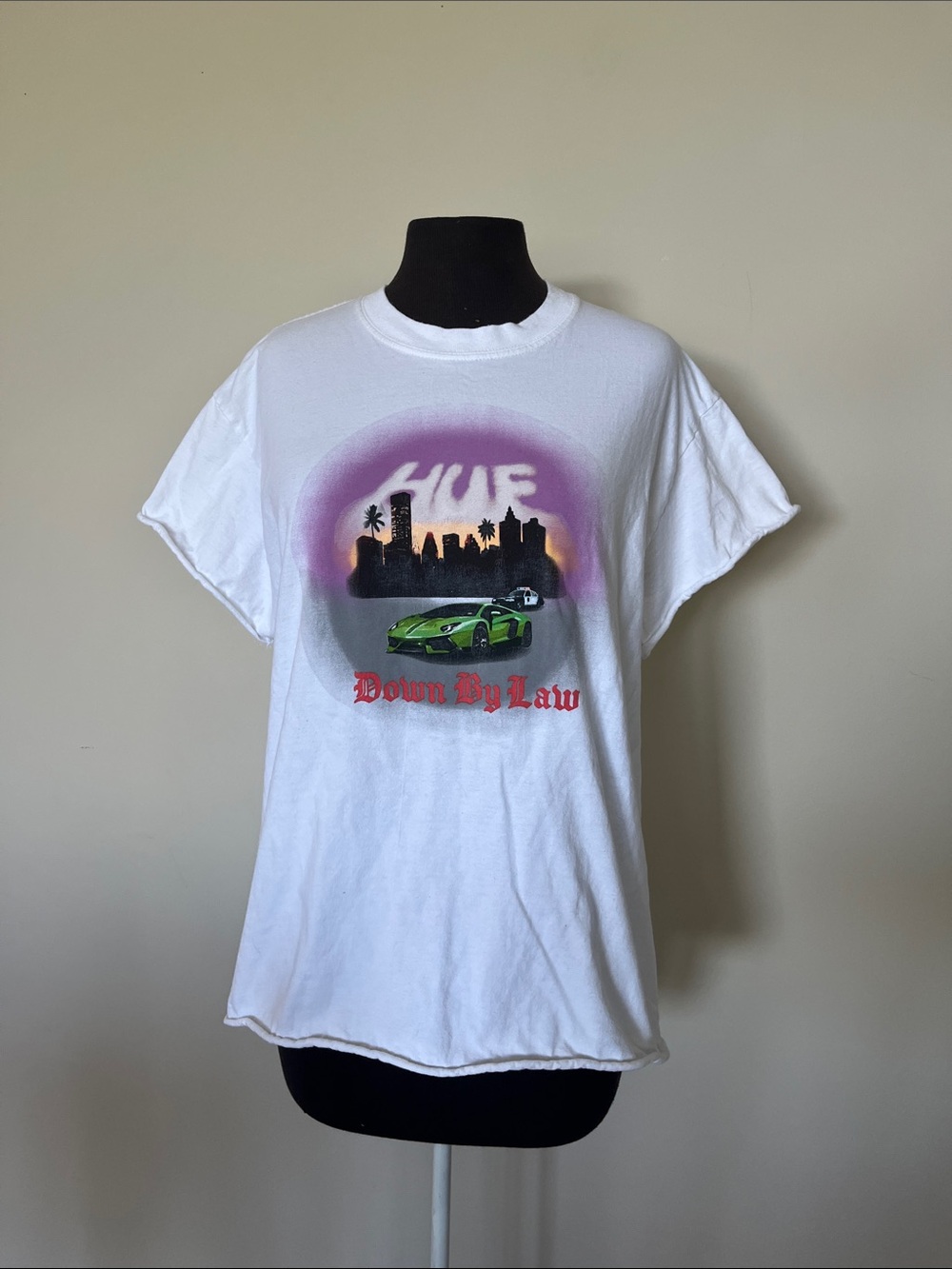 Huf white tee